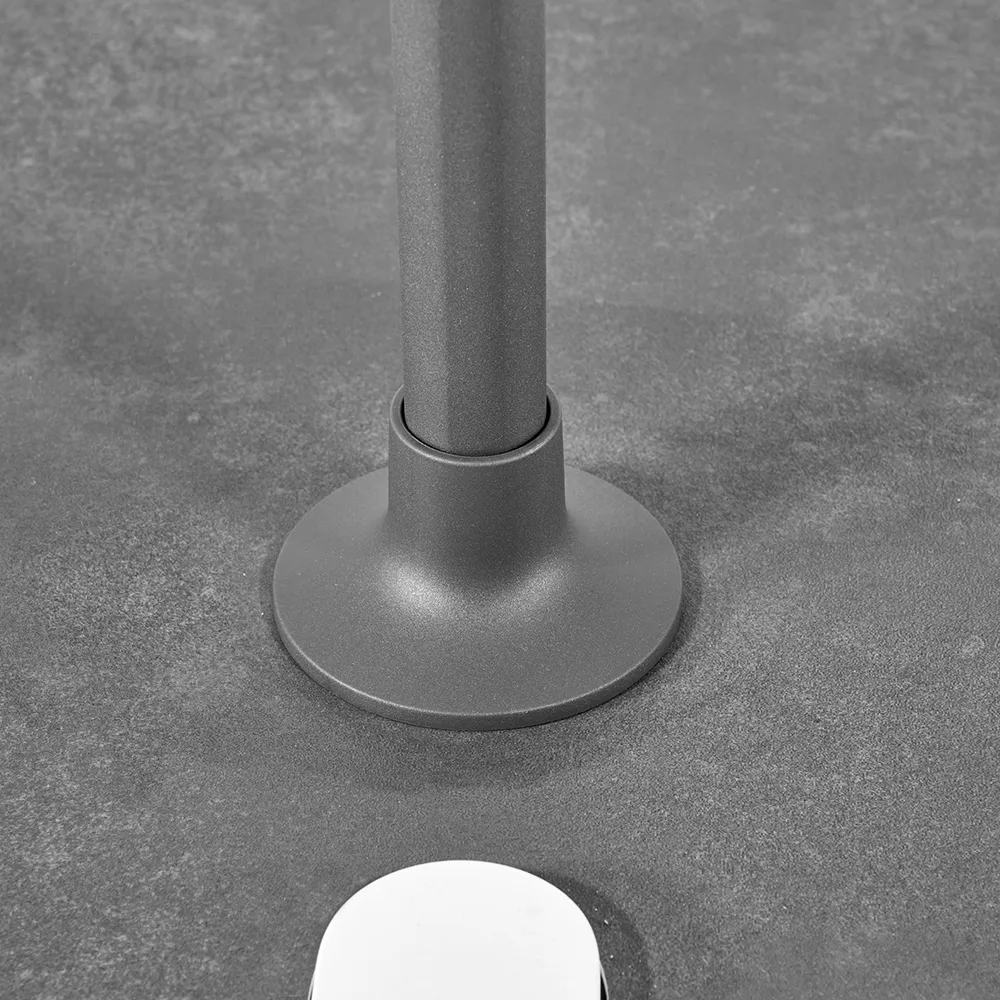 Smart parasoll 240x240 cm anthracite Kat.5 800 Red Stripe