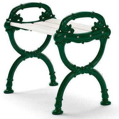 Palett Byarum / g:grønn / v:hvit lakk. for Byarums Bruk