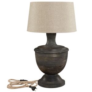Capri bordlampe Antique Wood Artwood