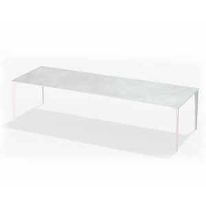 Allsize Spisebord 301x101 cm GRES White / Gres Snow