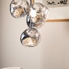 Melt Chandelier Mini Silver LED