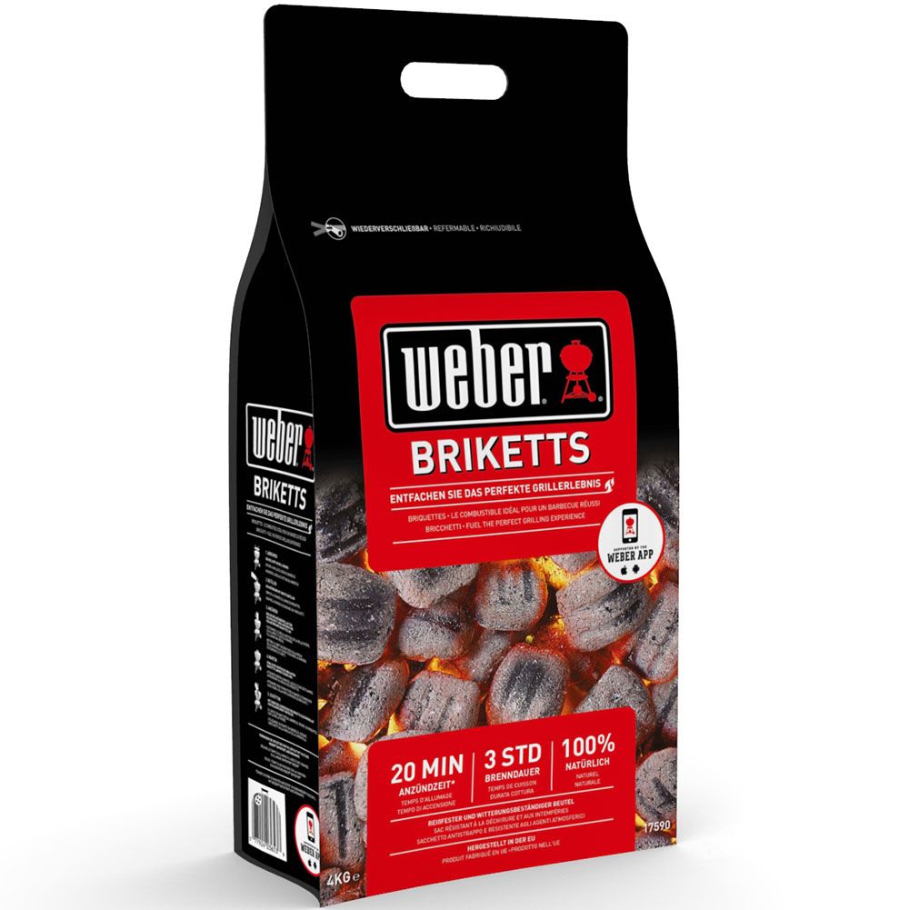 Briketter 8 kg FSC Weber