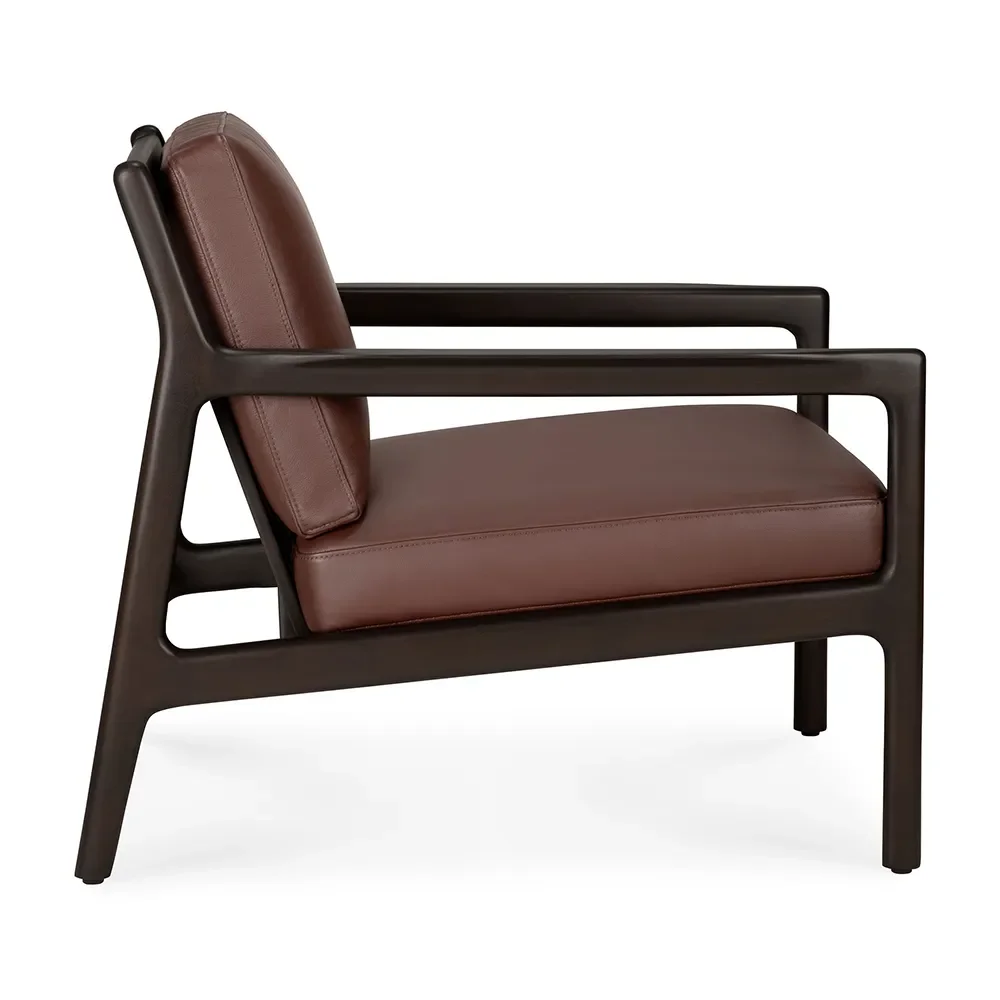 Jack Lenestol Burgundy skinn