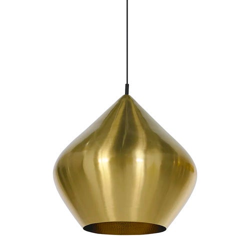 Beat Pendant Stout Brass LED
