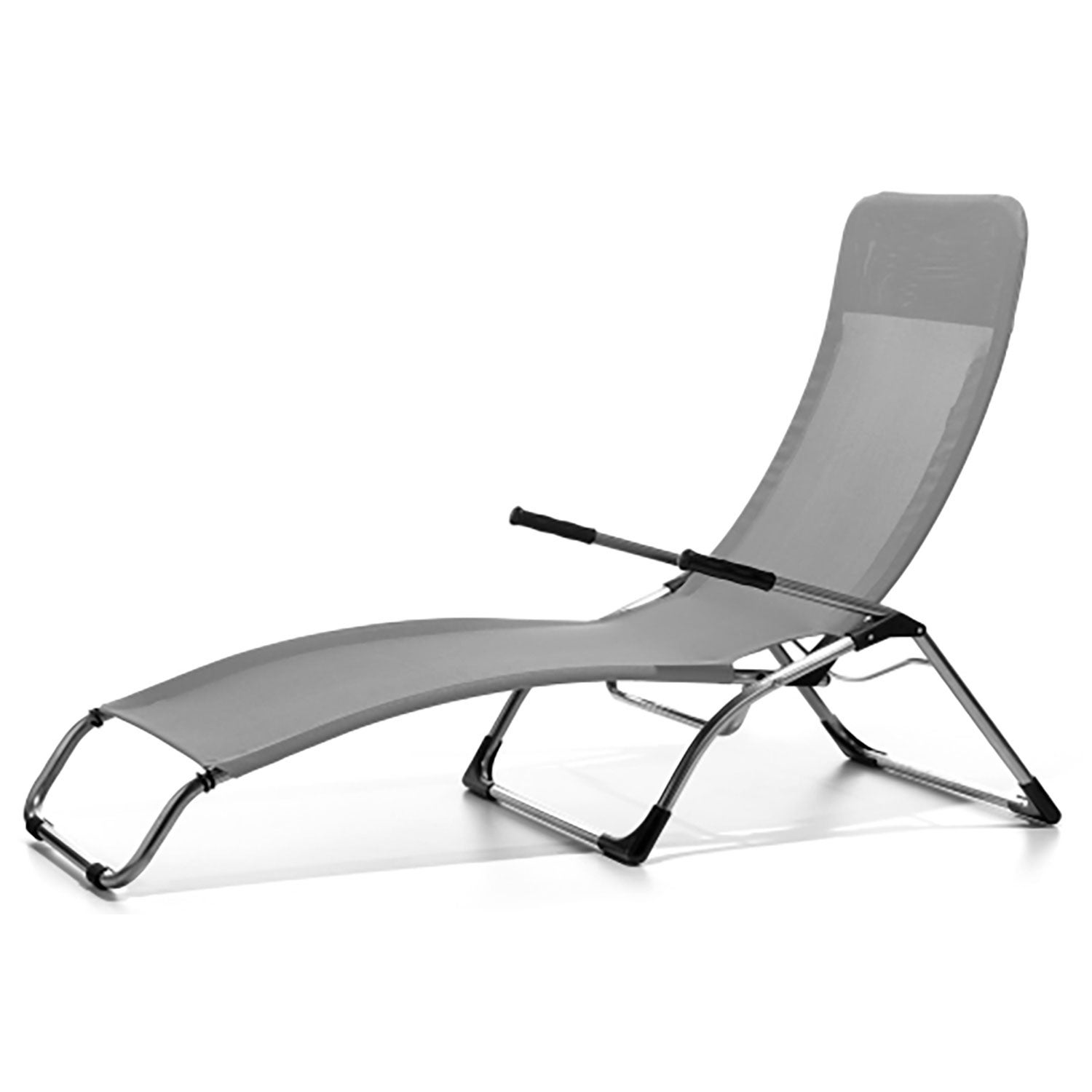 Samba solseng grey textilene/aluminium 