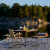 Grinda spisestol svart/teak 