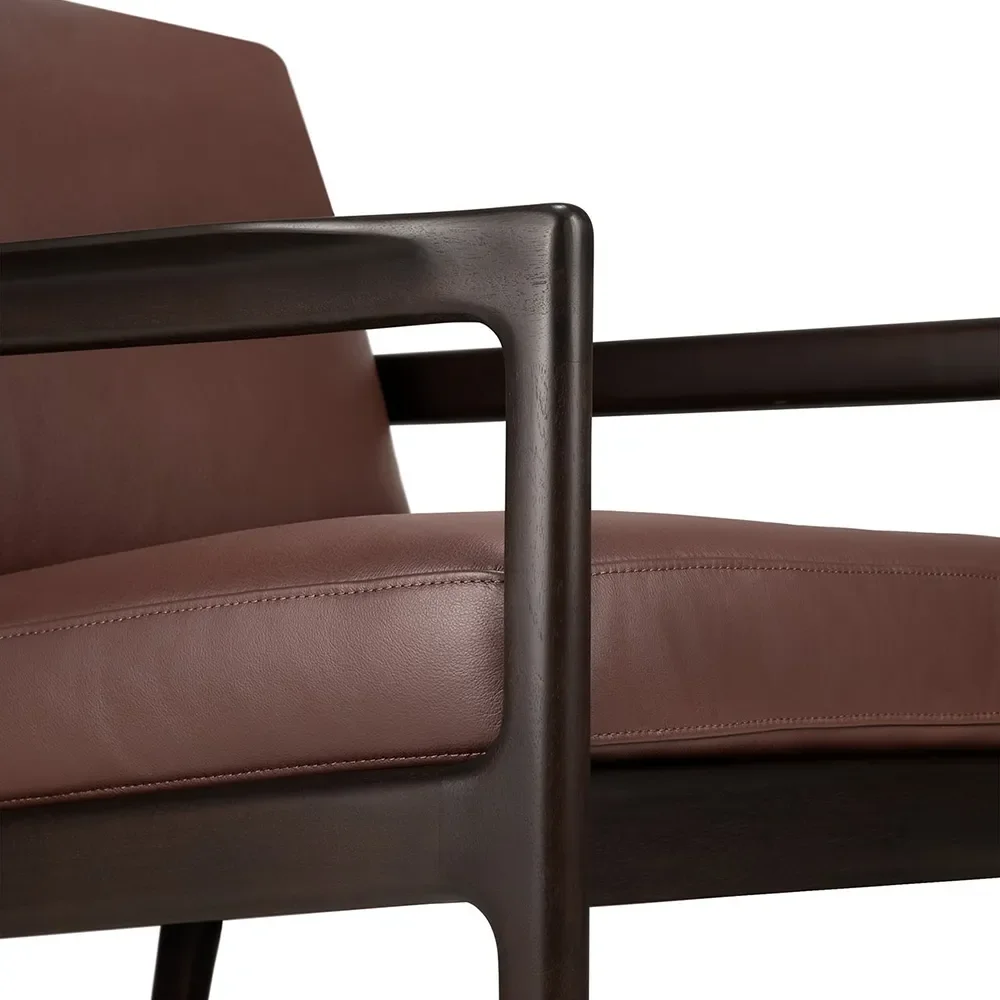 Jack Lenestol Burgundy skinn