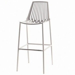 Rion barkrakk 65 cm med høy rygg Hvit