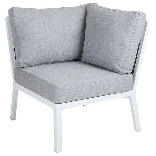 Samvaro hjørnedel hvit/grå Brafab