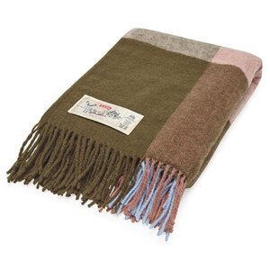 Colour blend blanket rhubarb