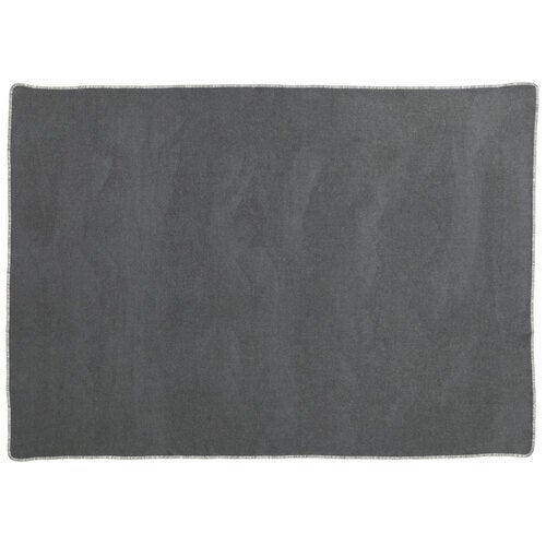 Blanket matte 140x200 cm ylva dark grey / charcoal 