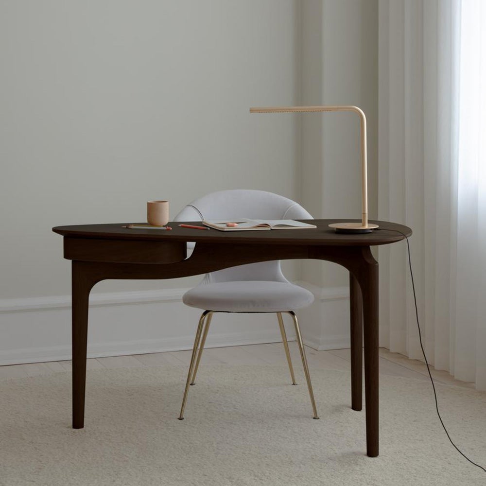 Duende Skrivebord mørk eik