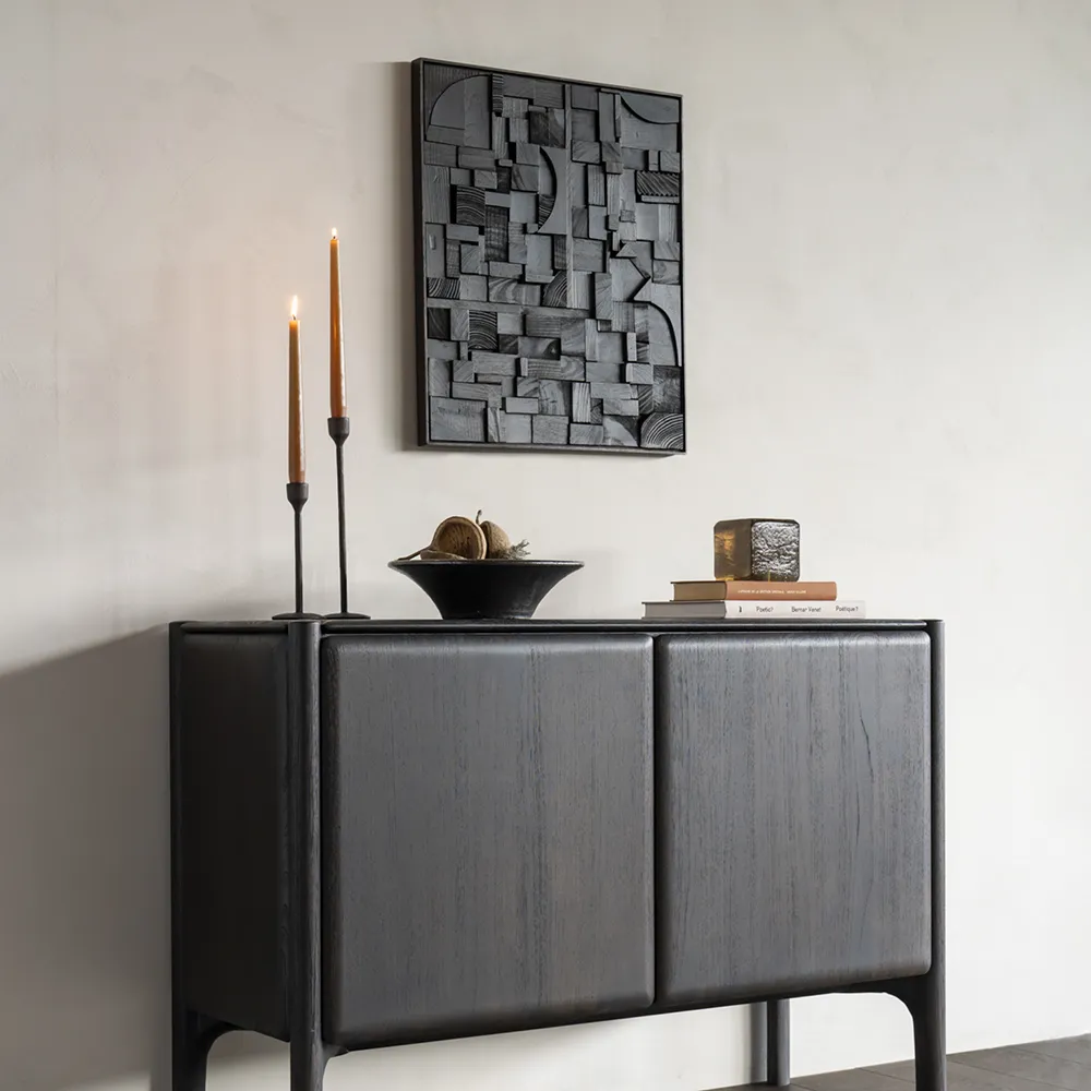  Bricks Veggdekorasjon 60x50 cm Brun