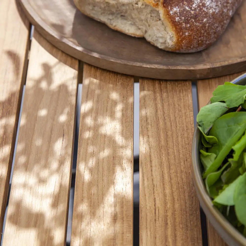 Parc 197x88 cm spisebord teak 