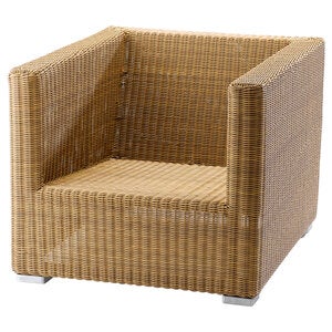 Chester Lounge lænestol Polyrattan natur 