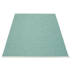 Mono matte 140x200 cm jade / pale turquoise 