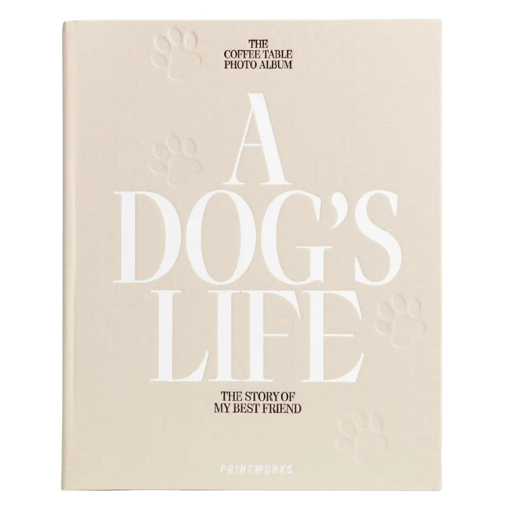 Printworks, Hundefotoalbum - A Dog's Life