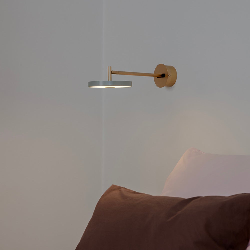 Asteria Wall Long Vegglampe Ø15 cm Nuance Mist