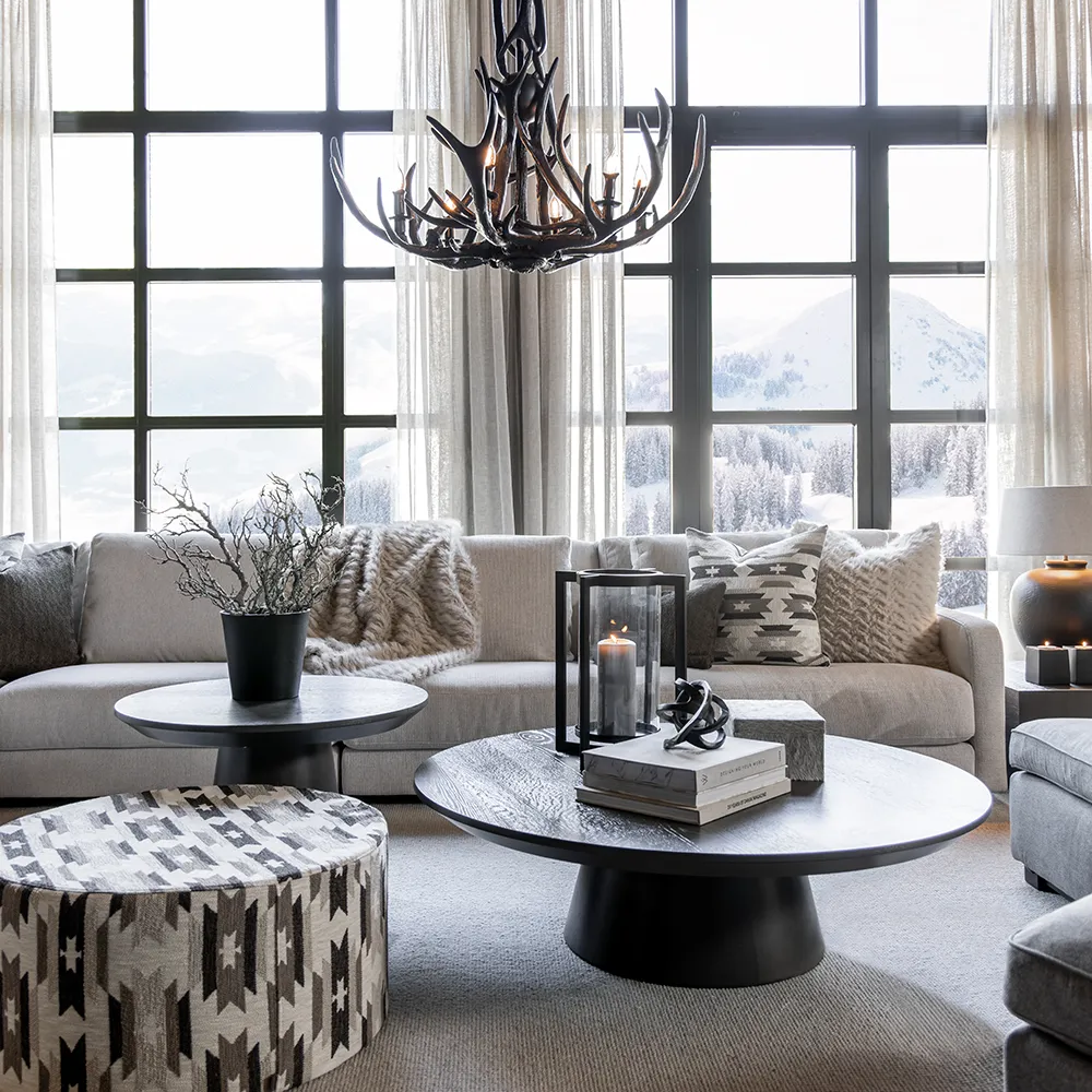 Cloud salongbord 120 cm Dark grey