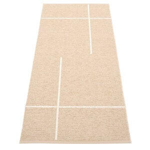 Fred matte 70x180 cm beige / vanilla 