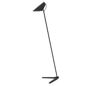 Vincent gulvlampe svart struktur