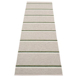 Olle matte 70x240 cm green / background linen 