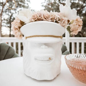 Monkey krukke Small White 