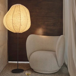 Rico Lounge Lenestol Soft Bouclé - Off-white/Sand