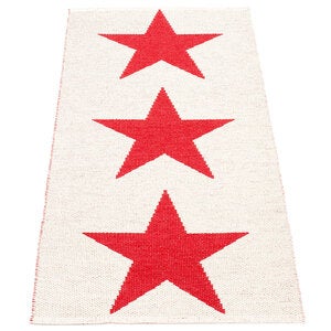 Viggo matte 70x150 cm one red / vanilla 