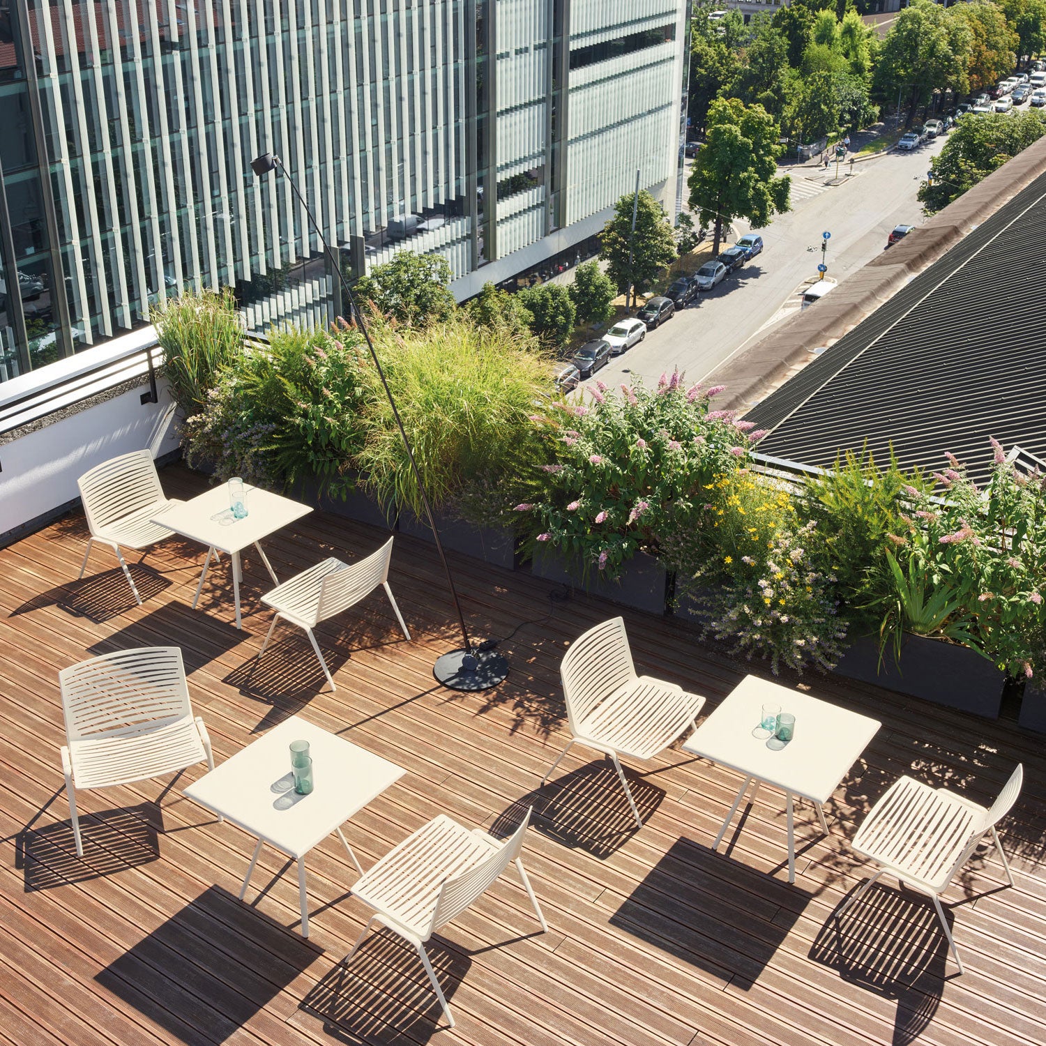 Zebra lenestol Pearly Gold