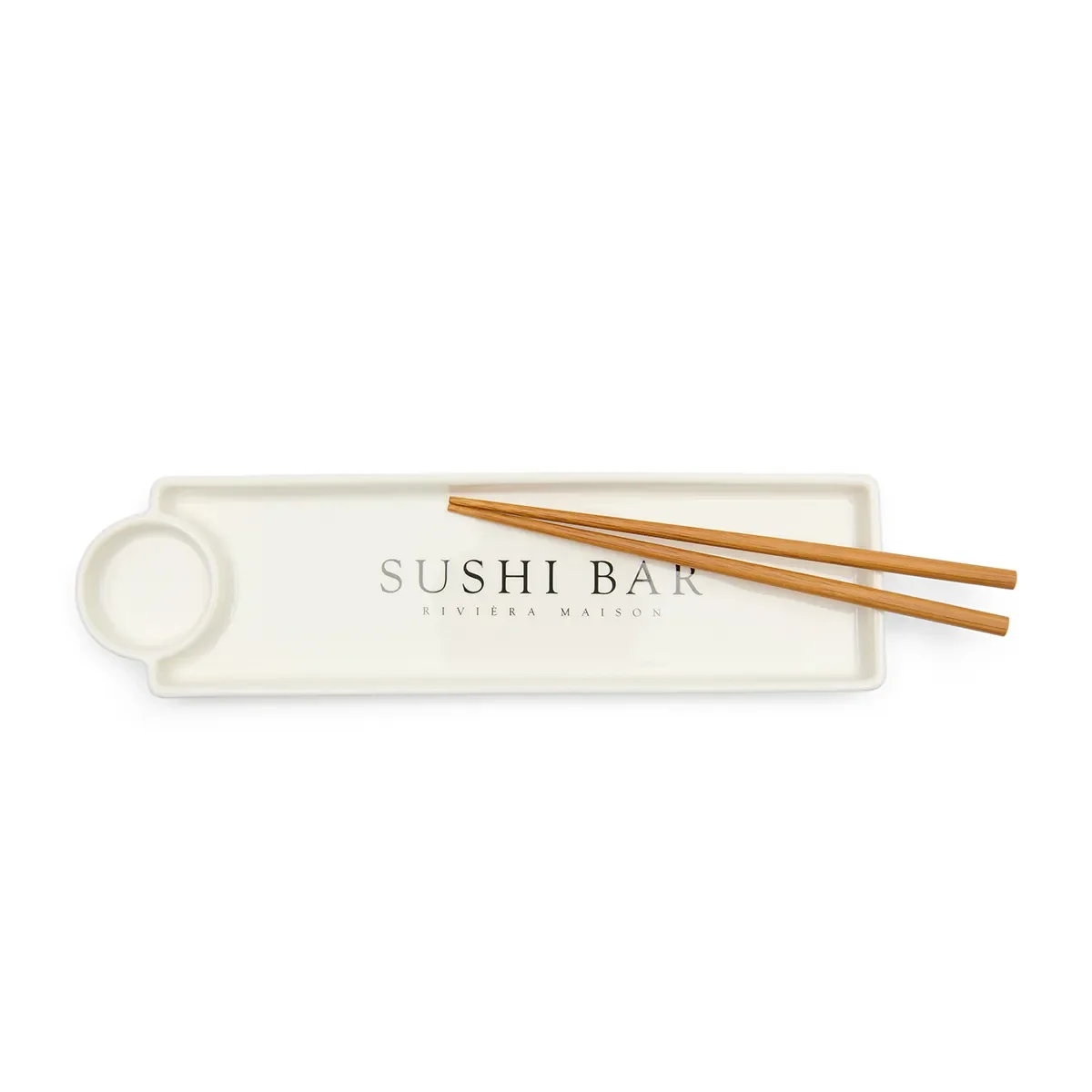Tallerken Sushi Bar med spisepinner