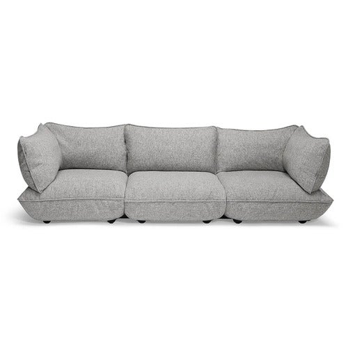 Sumo 3-seters sofa Mingle Grid Stone