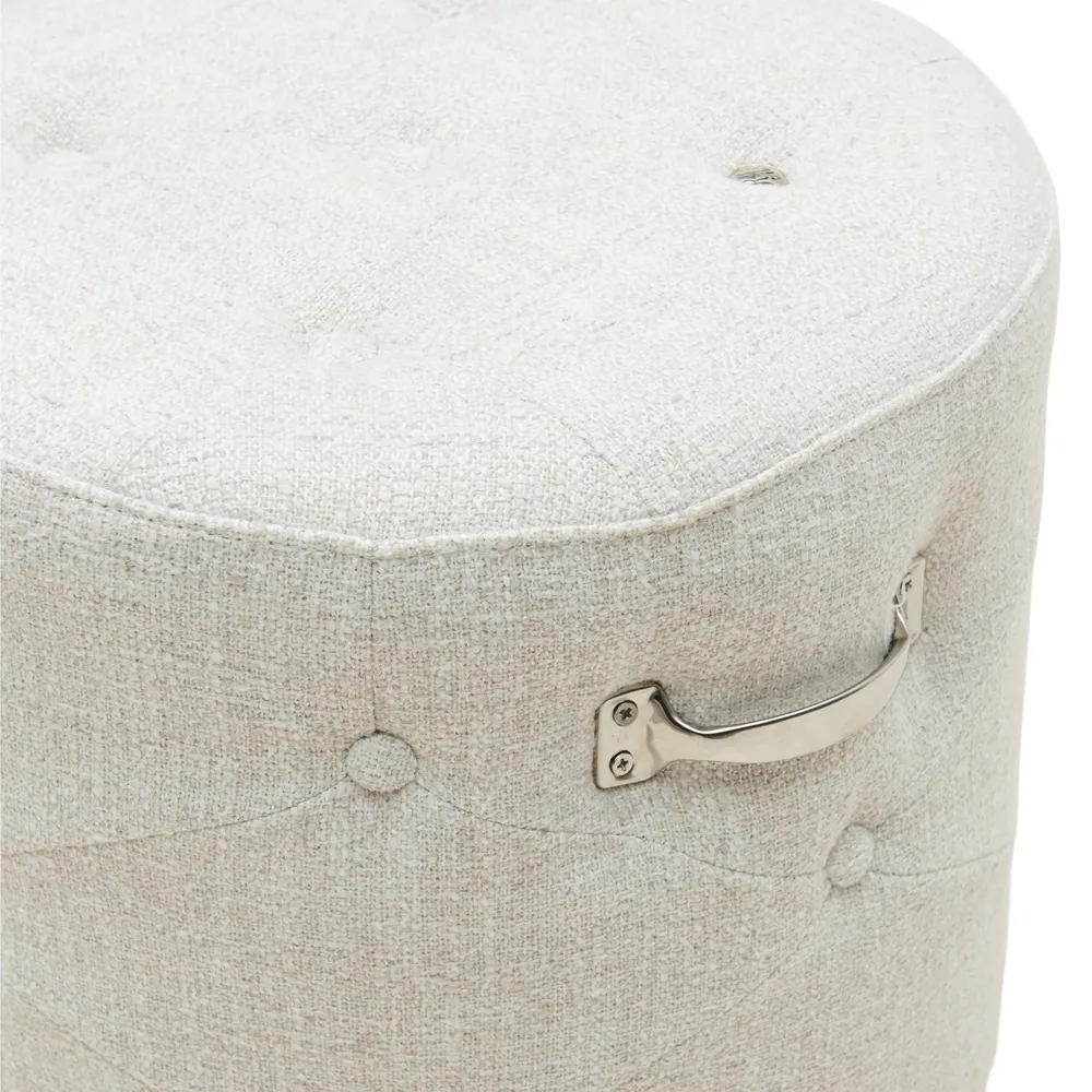 Fotpall Bowery Antique White