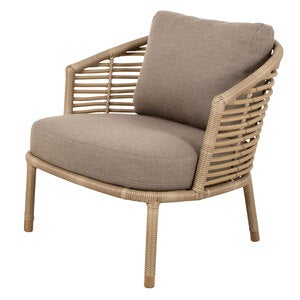 Sense Lounge lenestol taupe inkl. putesett