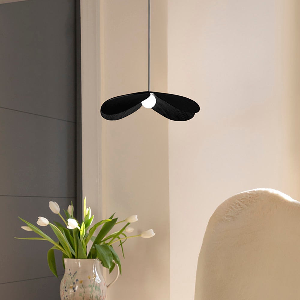 Forget Me Not lampeskjerm Ø28 cm svart eik