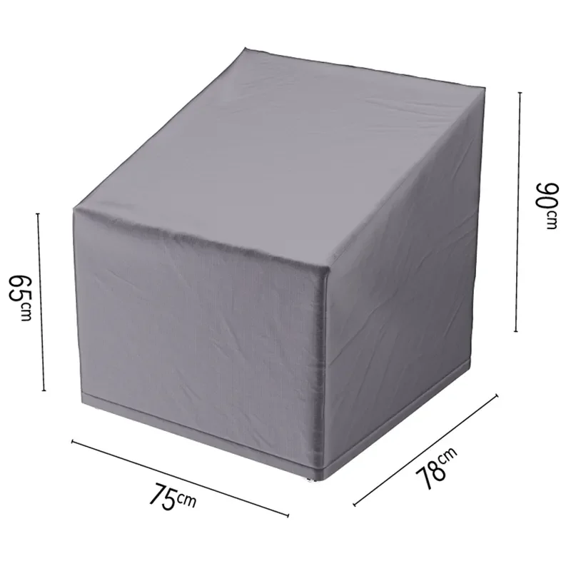 Møbeltrekk lenestol høy rygg 75 x 78 cm