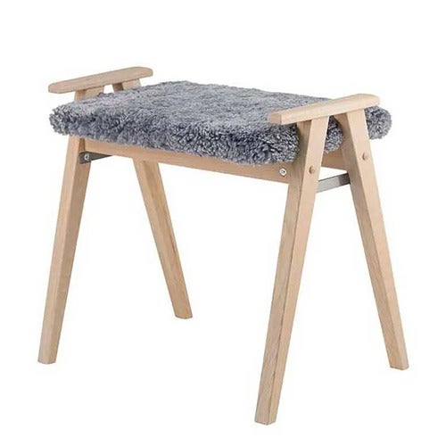 Alme Krakk Hvitoljet eik/safeskinn lysegrå