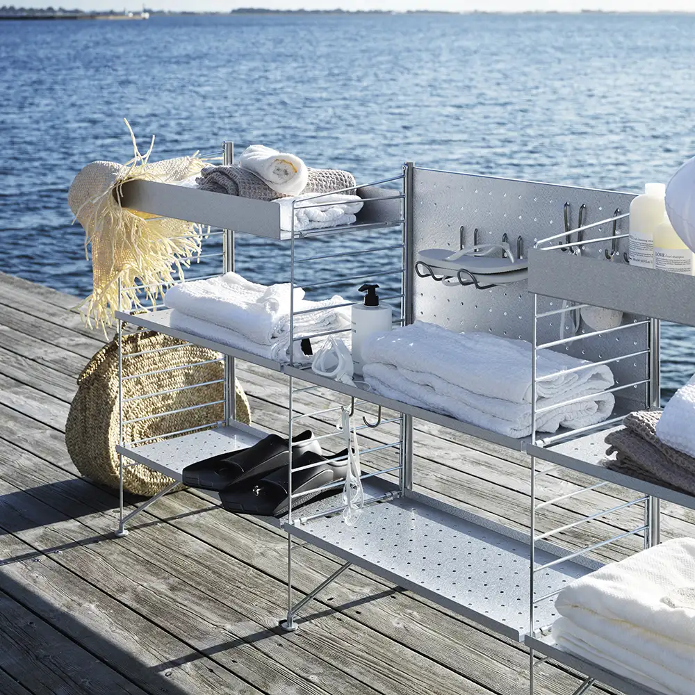 Krok i rustfritt stål 5-pakning