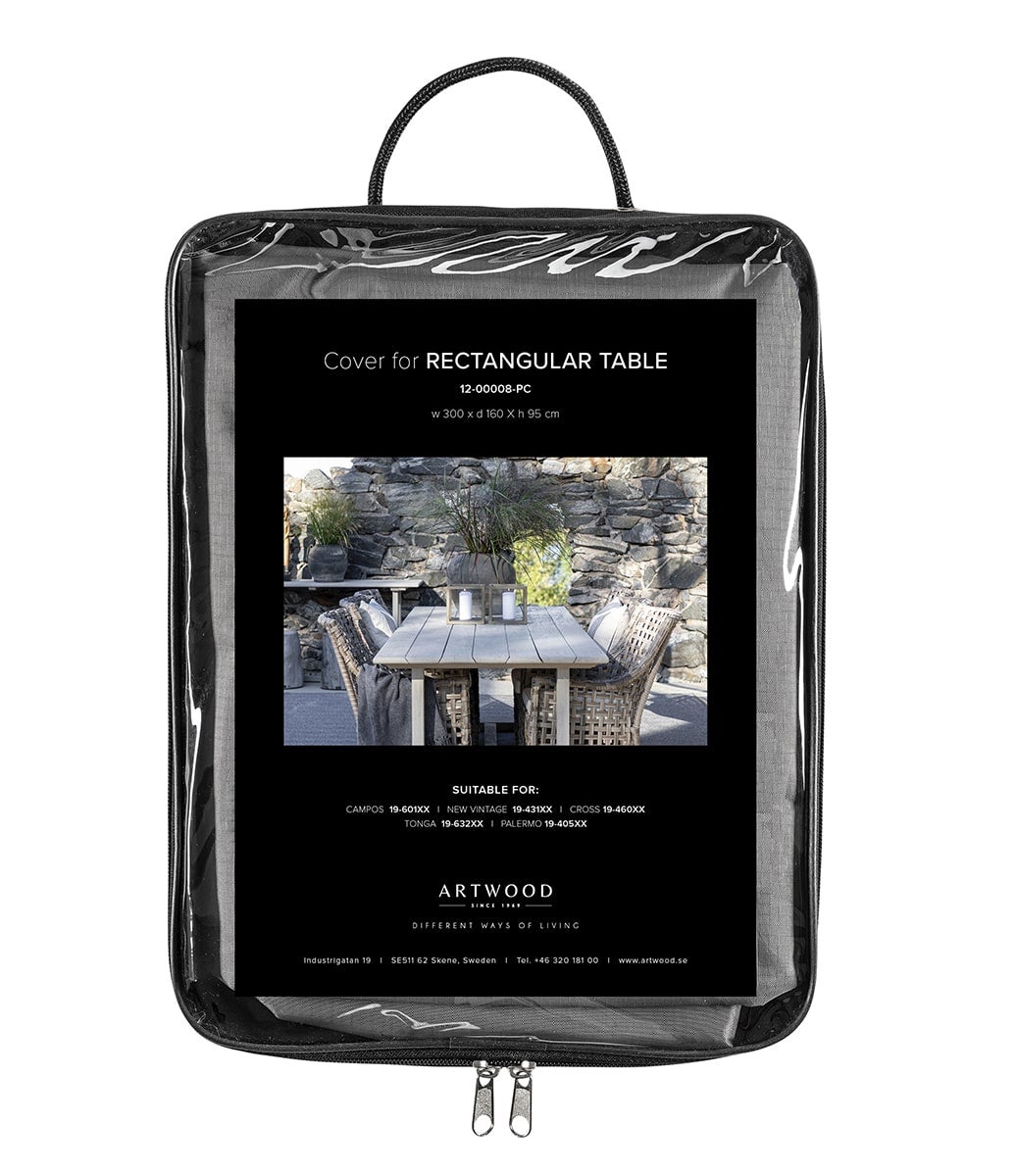 Cover Rect Table L 8 Artwood