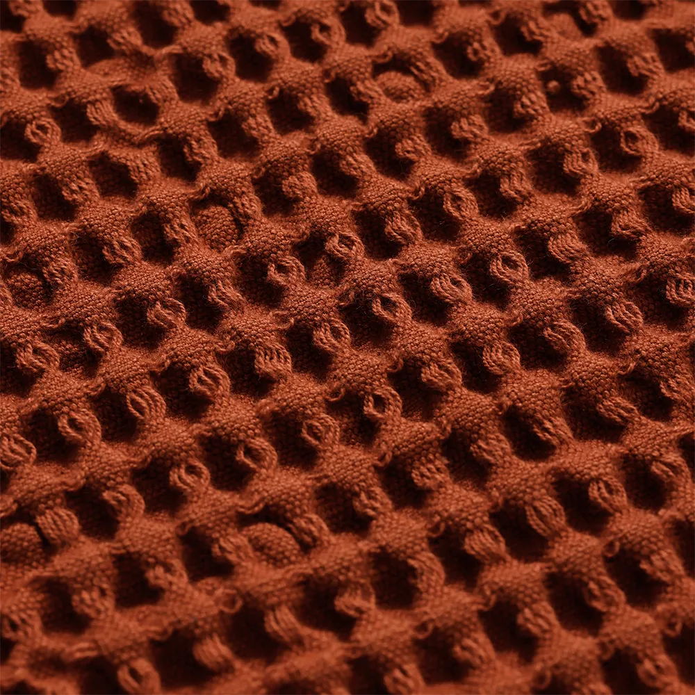 Håndkle i Økologisk Bomull Brown Clay