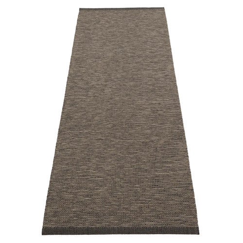 Sam teppe 70 x 225 cm Black/Walnut