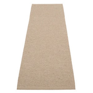 Emm teppe 70 x 240 cm Potato/Beige Metallic