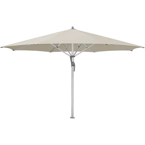 Fortello 400 cm parasoll alu Cat.5 527 Urban Chrome