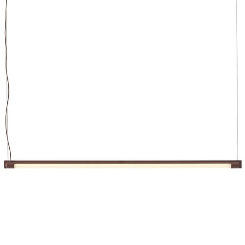 Fine Suspension Lamp 90 cm - Deep Red