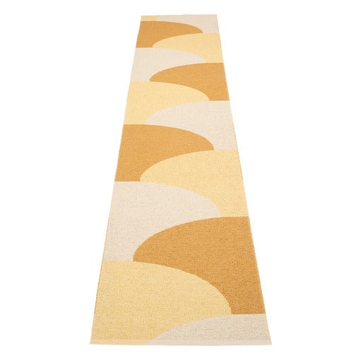Hill teppe Ochre/Pale yellow/Cream 70 x 360cm