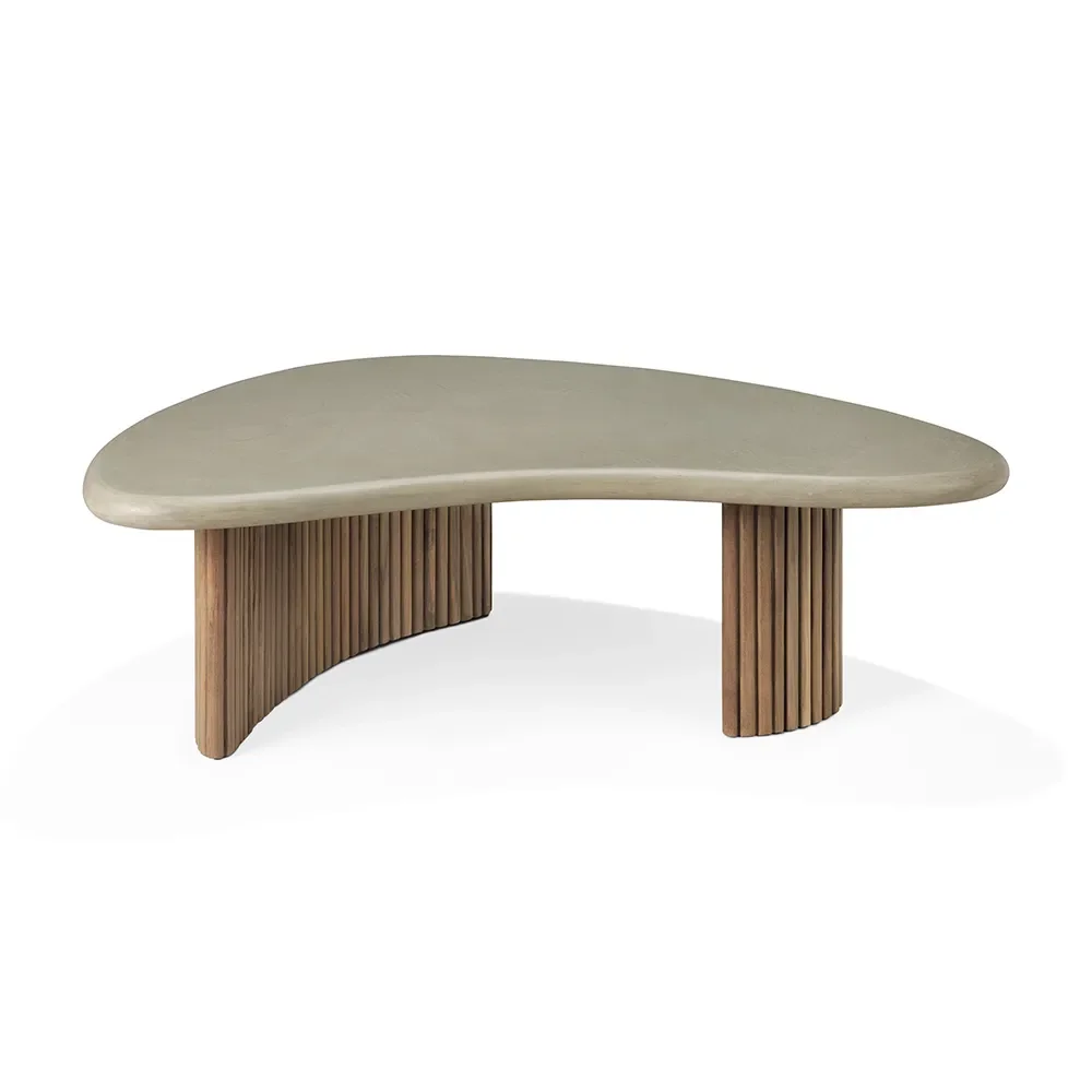 Ethnicraft, Boomerang outdoor Sofabord 90x61 cm