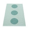 Vera Pop teppe Jade/Pale Turquoise 70 x 120cm