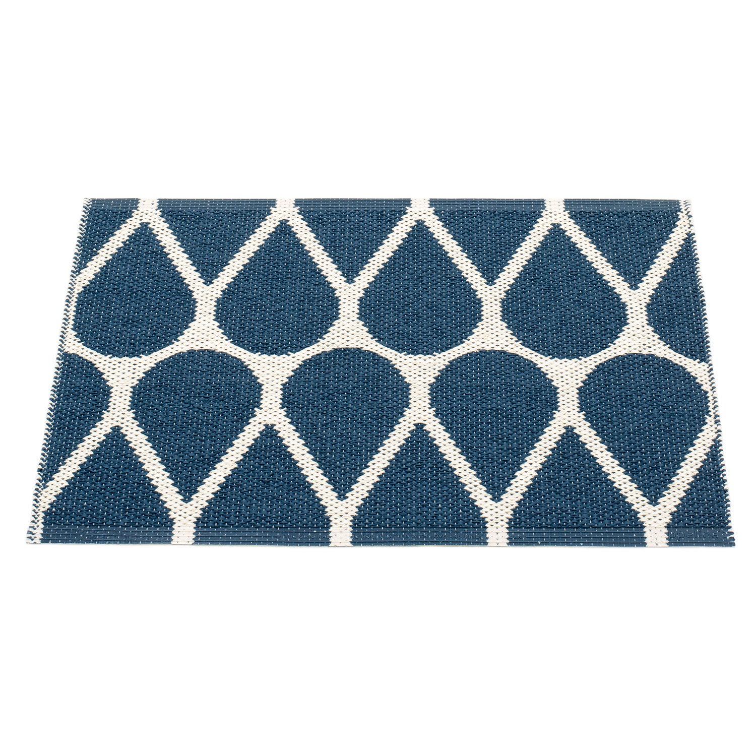 Otis matte 70x50 cm ocean blue / vanilla 