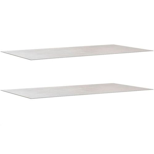 Fossil grå, benkeplater i keramikk