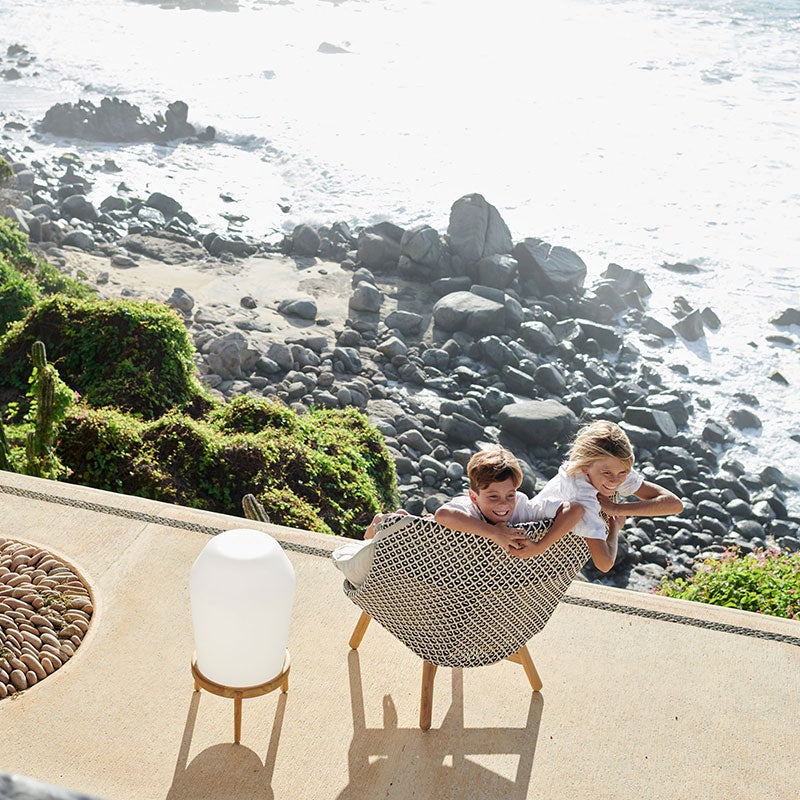 Mbrace lenestol høy CHESTNUT 